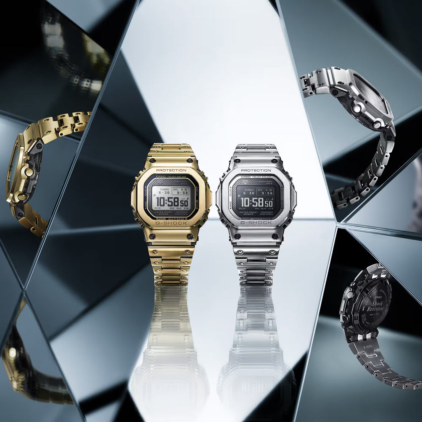 CASIO G-Shock Full Metal 5000 Series Silver | GMWBZ5000D-1