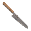 Ginrei Silver 3-Layer Nashiji Kiritsuke Gyuto Knife Olive Wood Handle
