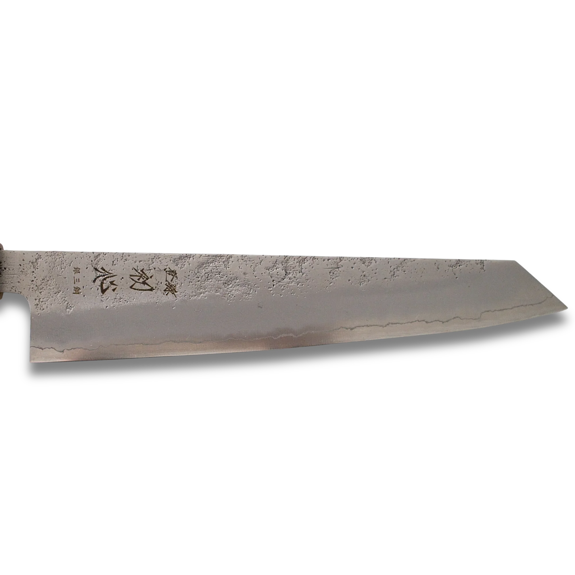 Ginrei Silver 3 Nashiji Kiritsuke Gyuto 205mm – Olive Wood Handle