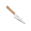 Ginrei Silver 3 Nashiji Kudamono Knife 150mm - Olive Wood Handle