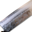 ginrei silver 3-layer nashiji nakiri knife 170mm olive wood handle