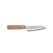 Ginrie Silver 3 Nashiji Petty Knife 130mm - Olive Wood Handle