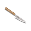 Ginrie Silver 3 Nashiji Petty Knife 130mm - Olive Wood Handle