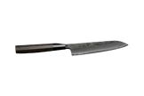 Ginrie Silver 3 Nashiji Santoku Knife 170mm with Wenge Handle