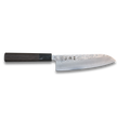 Ginrei Silver 3-Layer Nashiji Santoku knife 170mm Wenge Handle
