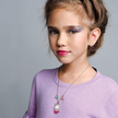 Necklace and Earring Gift Set - Bunny Mermaid - Girl Nation