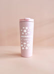 Gobelet isotherme 24oz - rose Mamie d'amour