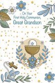 Great Grandson First Communion
