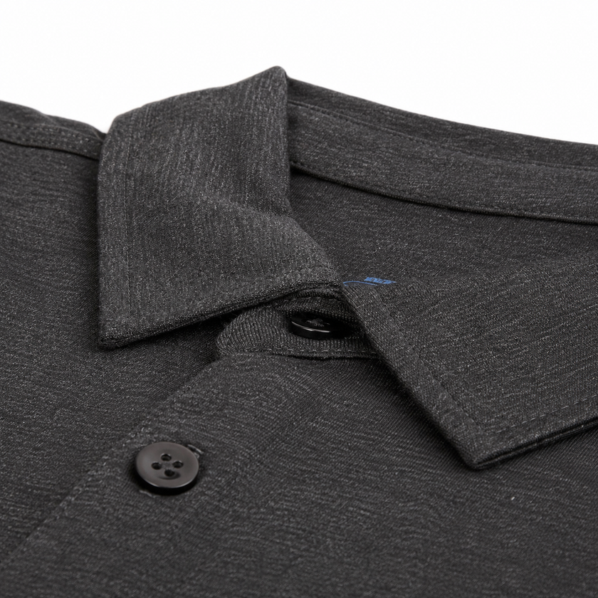 Men's Merino Wool Golf Polo — Lightweight
