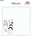 SAN Cling Stamp Gorjuss - Be Kind How Does Your Garden Grow 120x170x5mm 7 PC nr.576