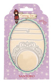 SAN Cutting Dies Scroll & Embellished Frame Gorjuss Essentials 82x129x2mm 4 PC nr.699