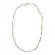 Long Chainlink Necklace with Enamel
