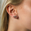GRACE : Boucles d'oreilles Trio en Zirconium