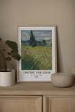 GREEN WHEAT FIELD, Oeuvre sur toile étirée