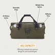 PEAK SERIES - RANGE ROVER DRYPAK DUFFEL 40L