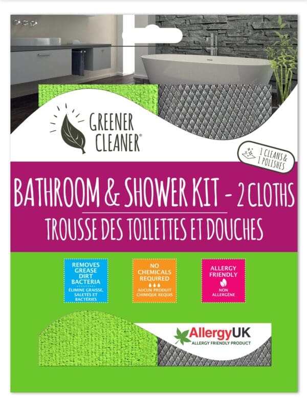 GREENER CLEANER - Bath & Shower Cleaning Kit 2/ST