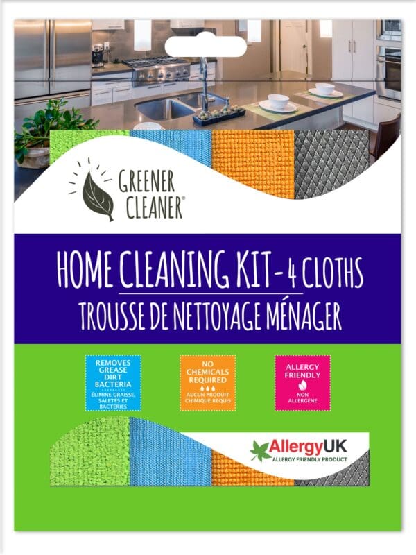 GREENER CLEANER - Home Cleaning Kit 4/ST