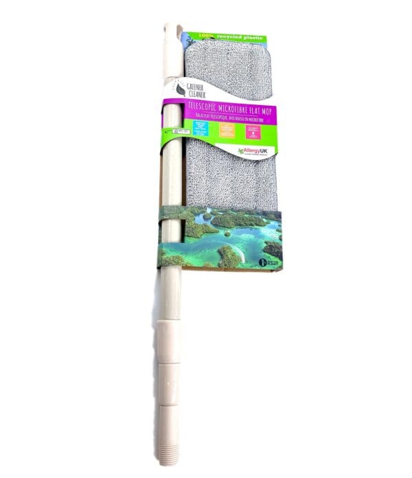 GREENER CLEANER - Telescopic Handle Microfibre Mop