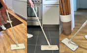 GREENER CLEANER - Telescopic Handle Microfibre Mop