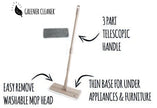 GREENER CLEANER - Telescopic Handle Microfibre Mop