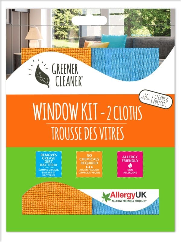 GREENER CLEANER - Window Cleaning Kit 2/ST