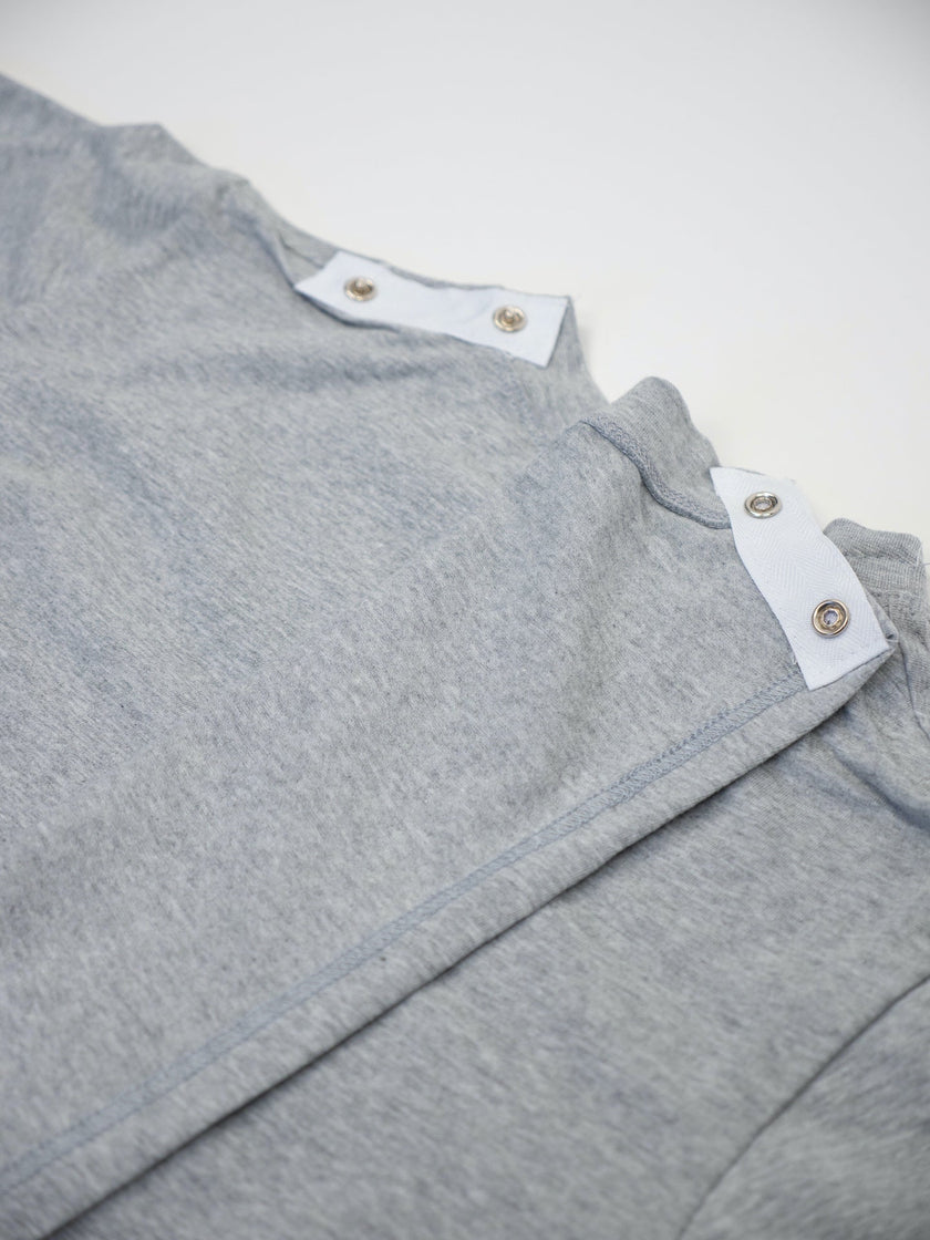 Unisex Cotton Crew Neck T-Shirt – Grey