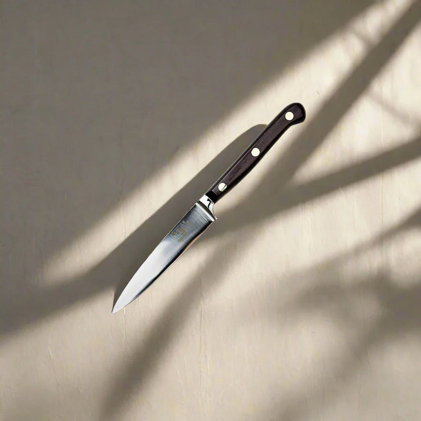 Grohmann Forged 4-Inch Paring Knife with Rosewood Handle