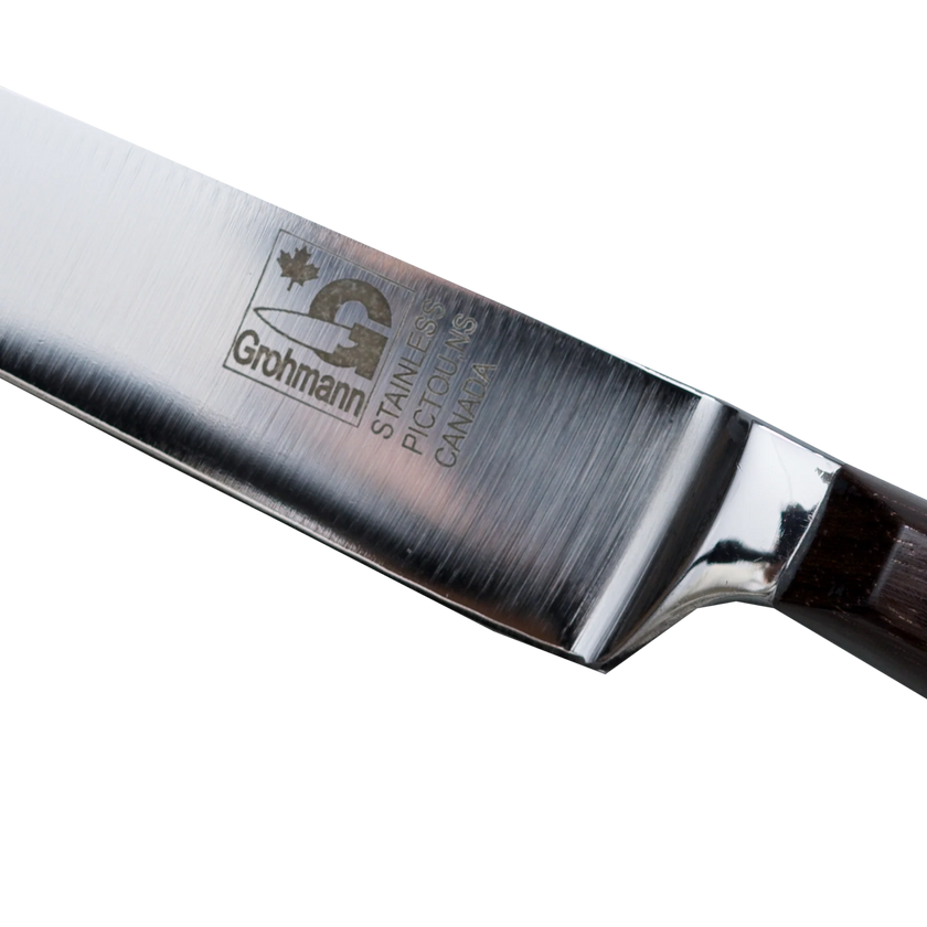 Grohmann Forged 4-Inch Paring Knife with Rosewood Handle