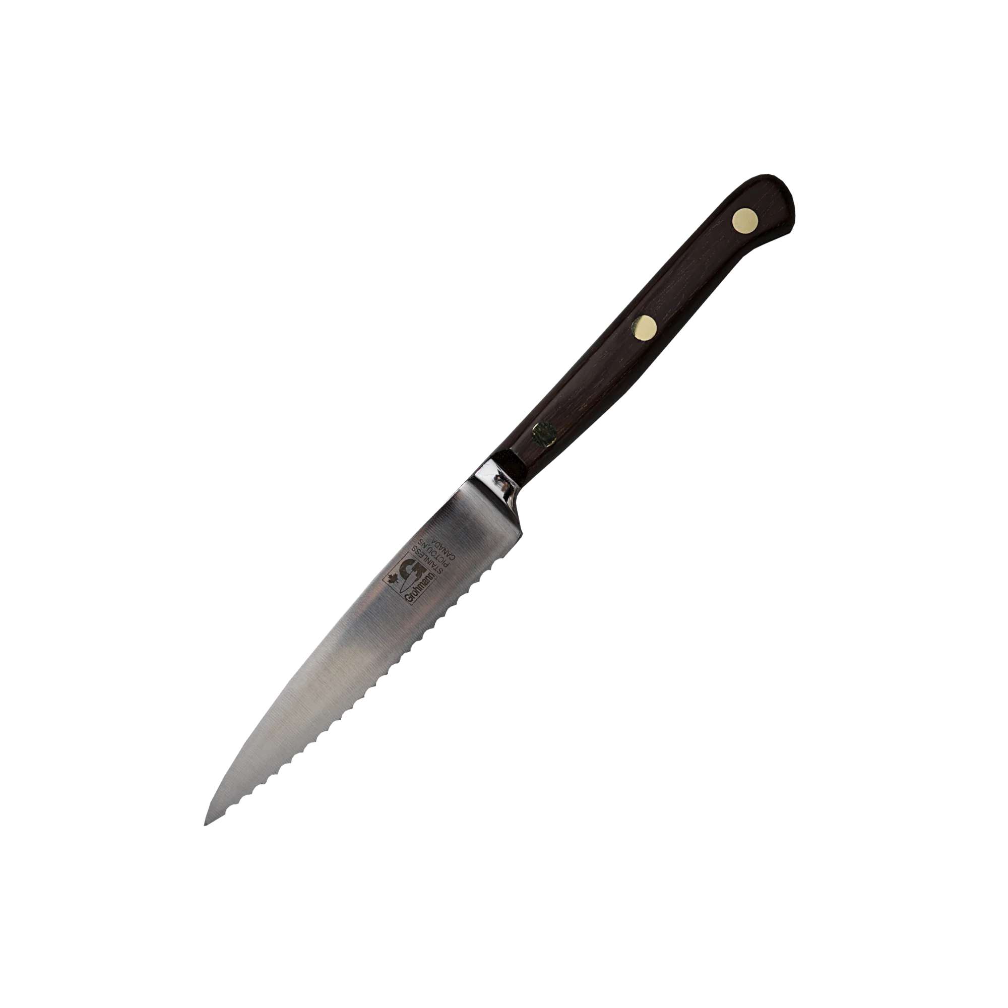 Grohmann Forged 4-Inch Tomato Knife with Rosewood Handle