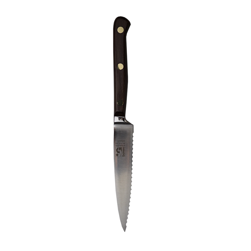Grohmann Forged 4-Inch Tomato Knife with Rosewood Handle