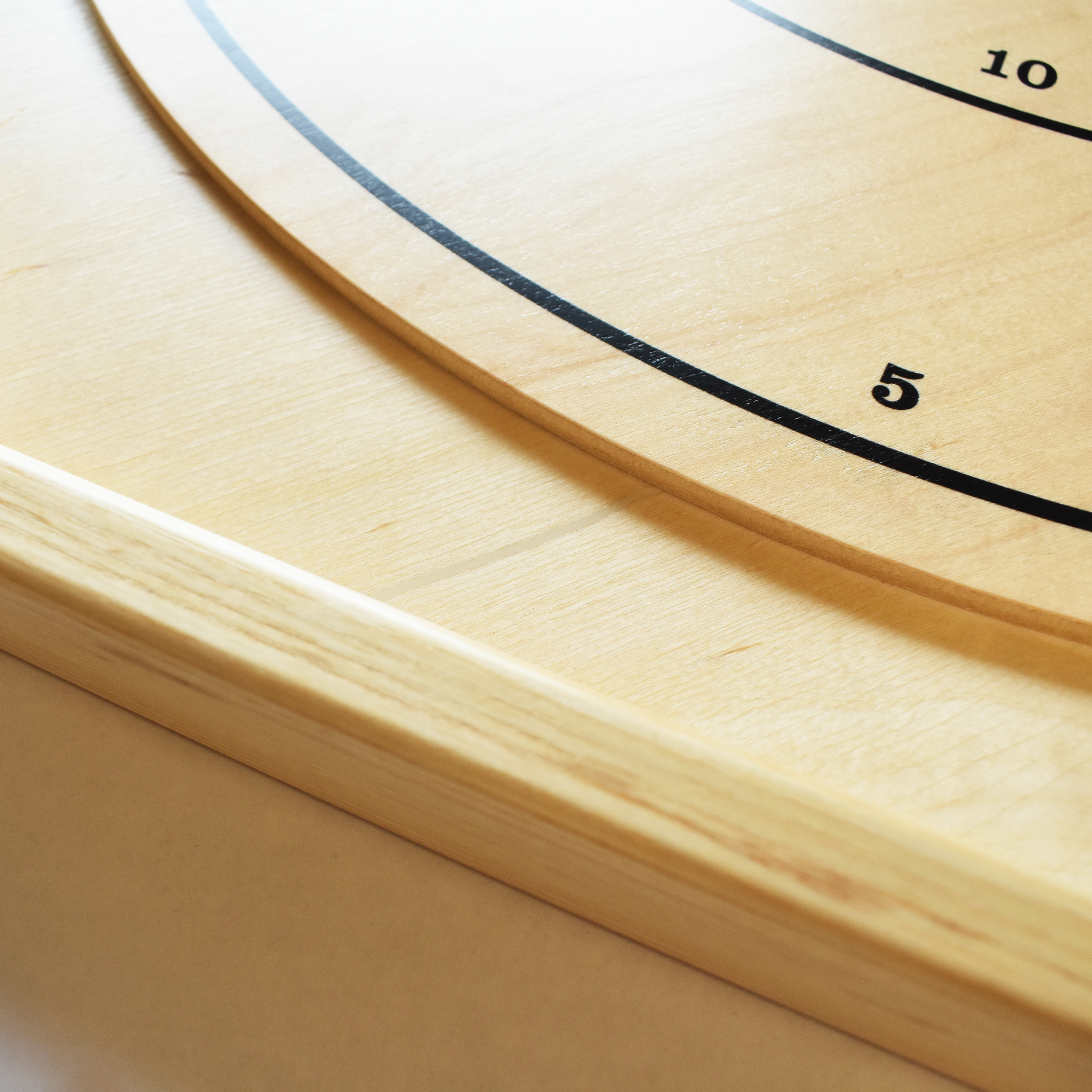 The Gold Standard - Traditional Octagon Crokinole Board Game Set