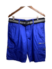 GUESS Regular fit Pant Shorts in Blue  -  34