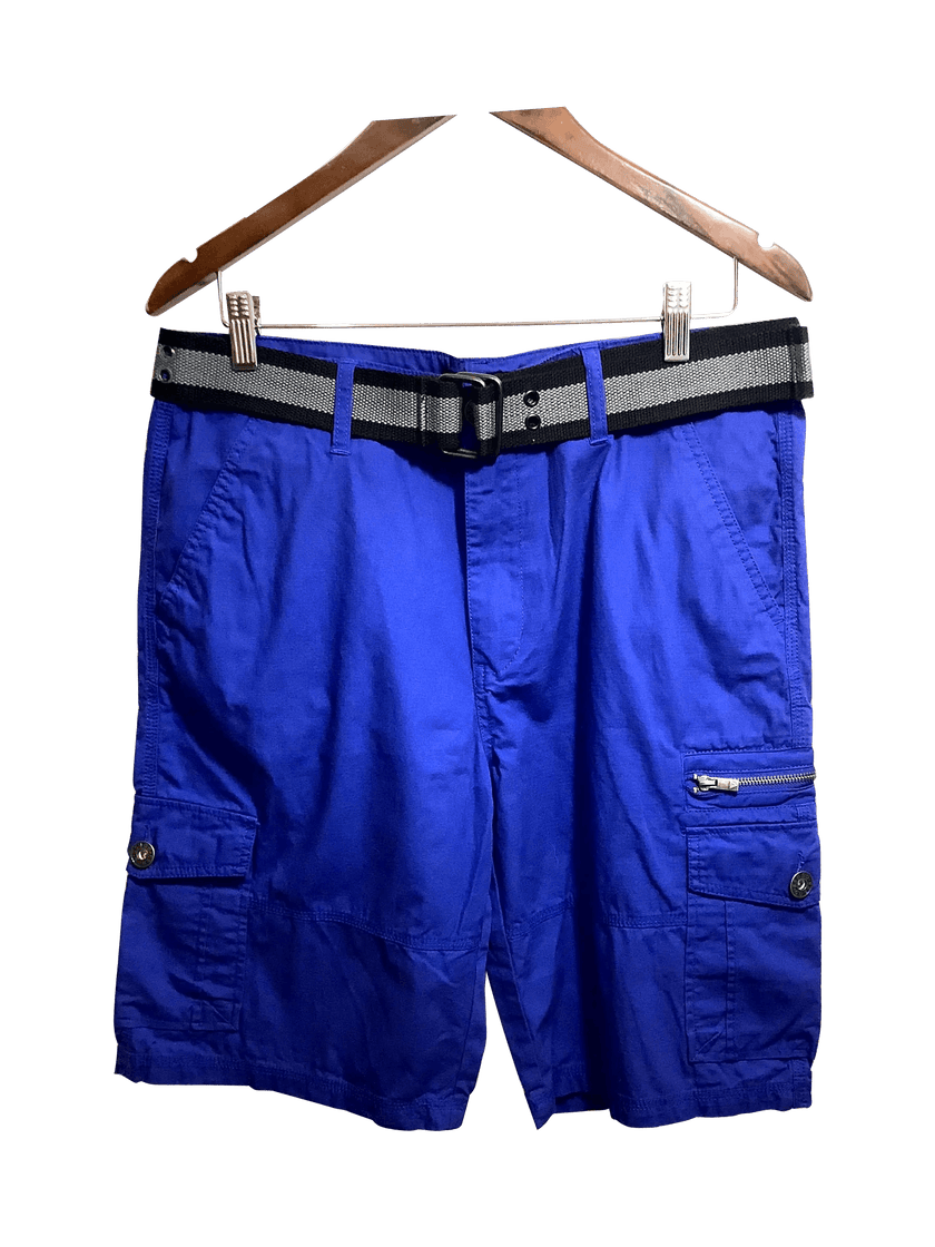 GUESS Regular fit Pant Shorts in Blue  -  34
