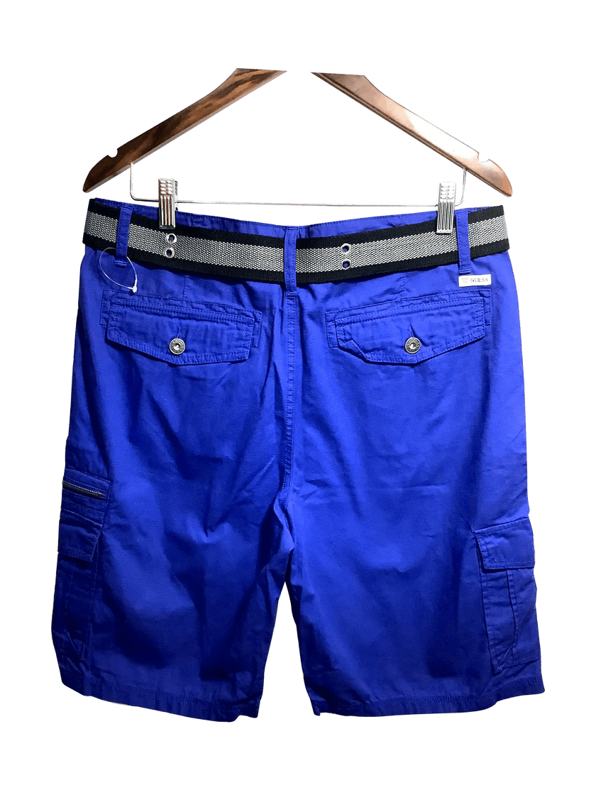 GUESS Regular fit Pant Shorts in Blue  -  34