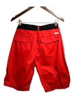 GUESS Regular fit Pant Shorts in Red  -  34