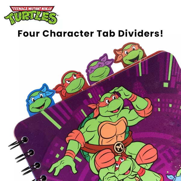 Inkology - TMNT - 4 Tab Journal