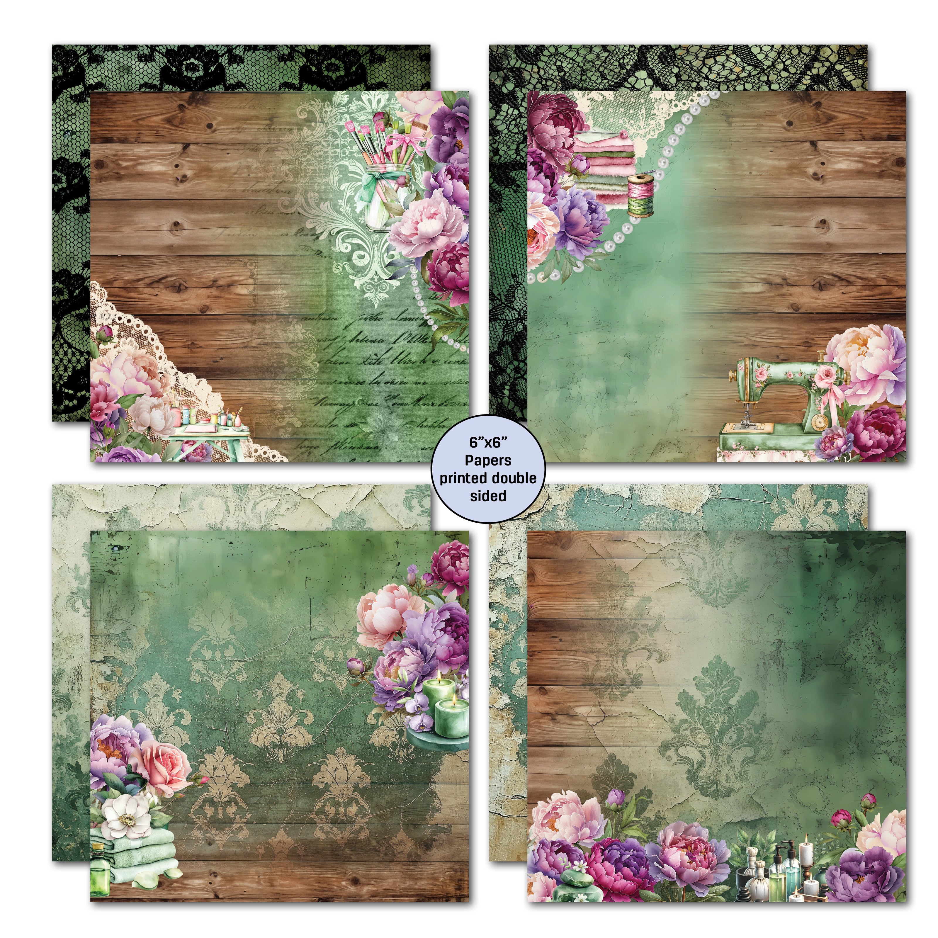 3Quarter Designs Girls Weekend 6x6 Paper Pack