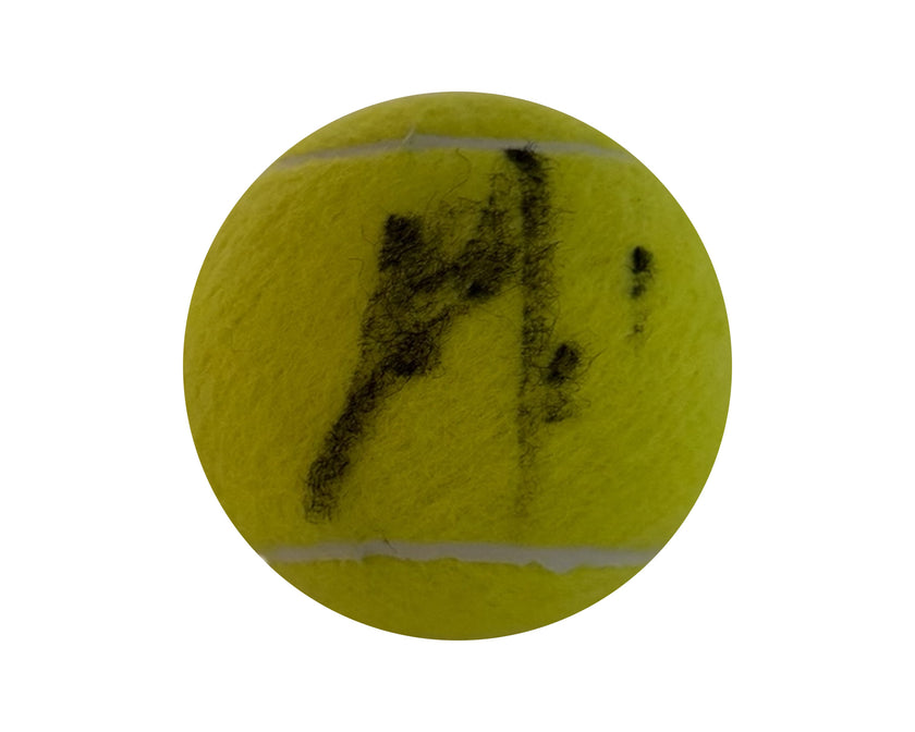 Gael Monfils Autographed Tennis Ball