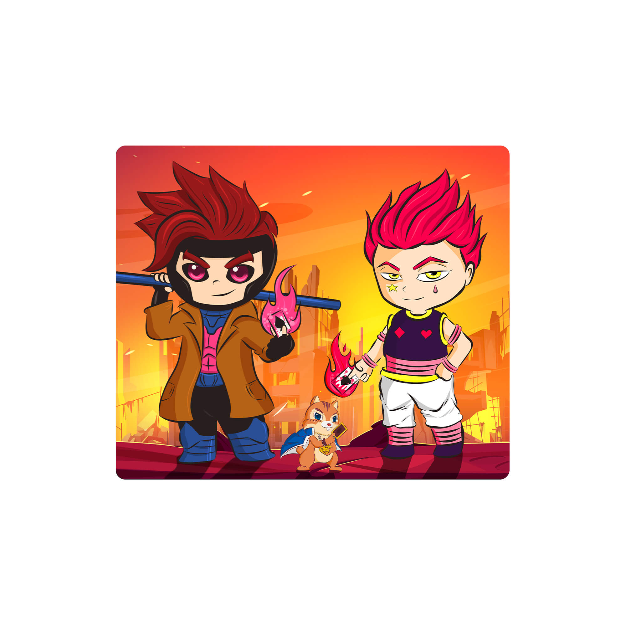 Tapis de souris Gambit X Hisoka