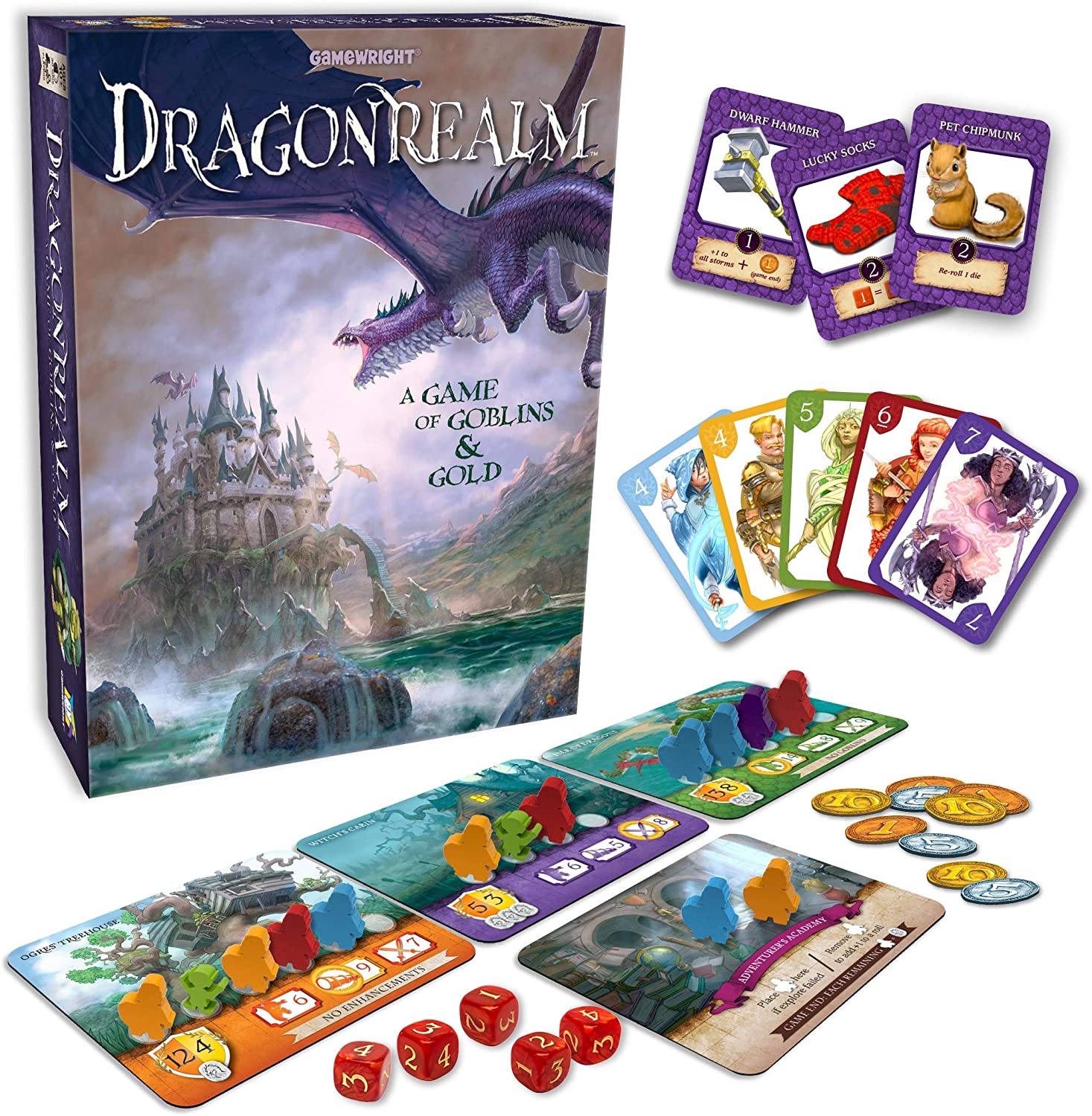Game Wright - Dragonrealm A Game Of Goblins & Gold