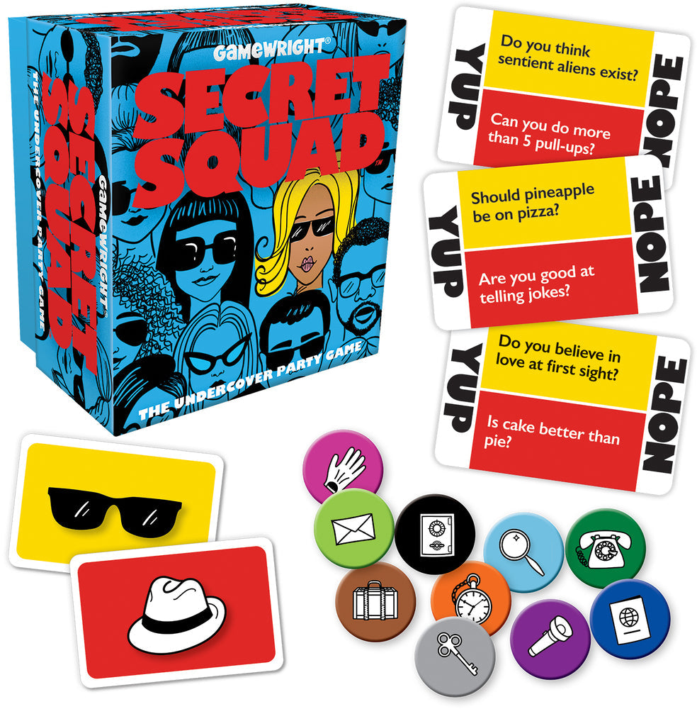 Game Wright - Port-A-Party Secret Squad Cdu