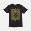 Ganesh T-shirt Black -  Metallic Gold
