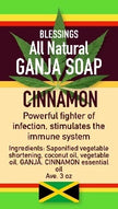 ALL NATURAL HEMP CINNAMON FACE & BODY BAR