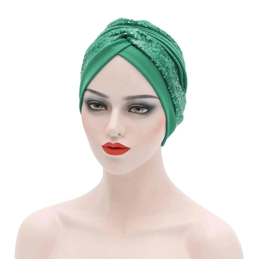 Garbled Cloth Sequined African Baotou Arab  Hat