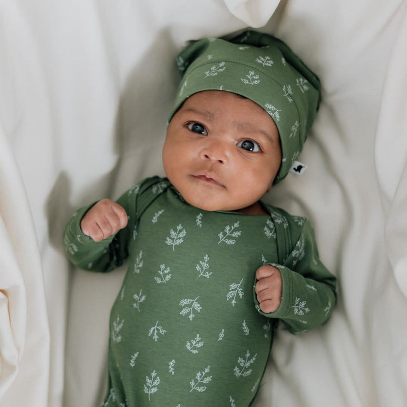 Baby/Kids' Bamboo Beanie | Rainbow Stripe