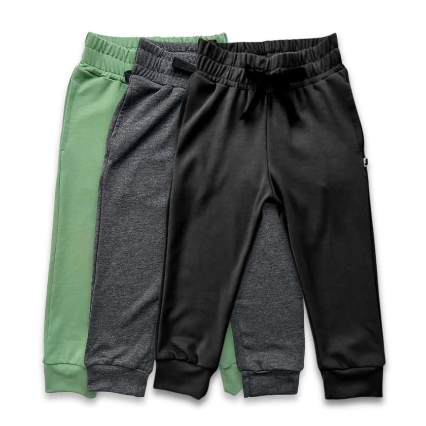 Baby/Kids' Lightweight Bamboo Joggers | Charcoal