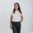 Ladies' Bamboo Lindsay T-Shirt | Berry Stripe