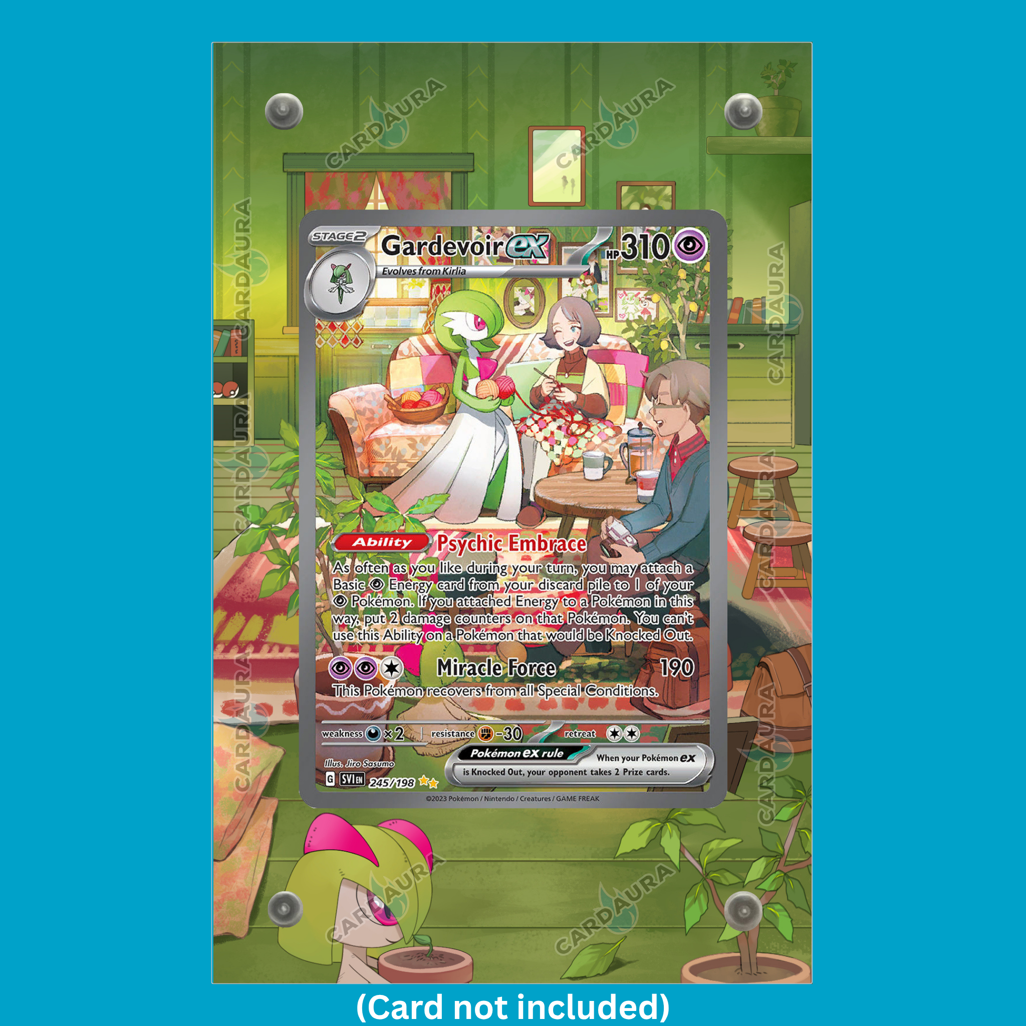 Gardevoir EX 245/198 Scarlet & Violet (Ungraded) Display Case