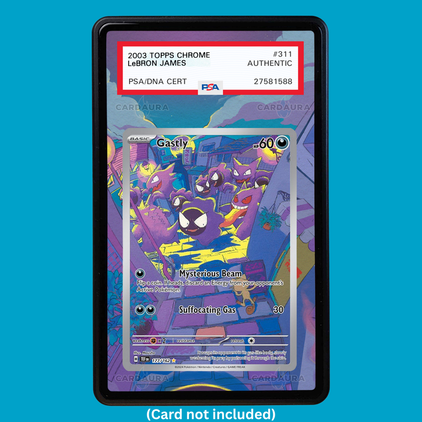 Gastly 177/162 Temporal Forces (Graded) Display Case