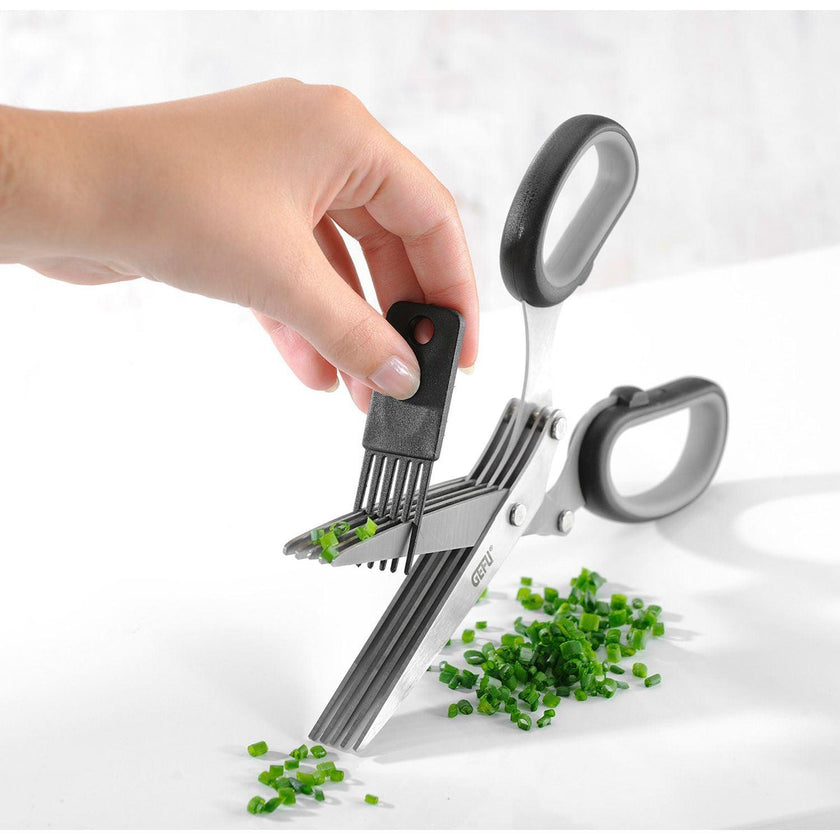 Gefu - Herb Scissor With Brush Cutare